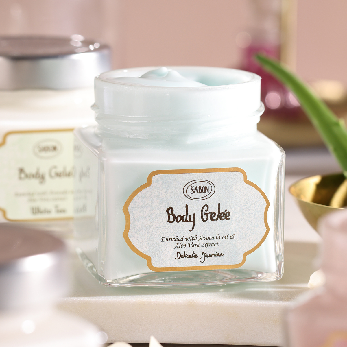 SABON　サボンボディケア 4STEP　レギュラー　 デリケートジャスミン ボディケア 4STEP レギュラーセット (デリケート・ジャスミン